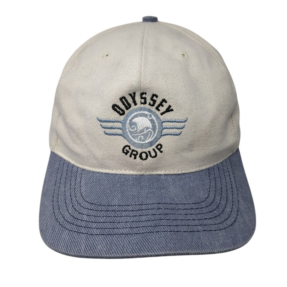 Odyssey Group Strapback Hat Multicolor OSFA Adjustable Embroidered